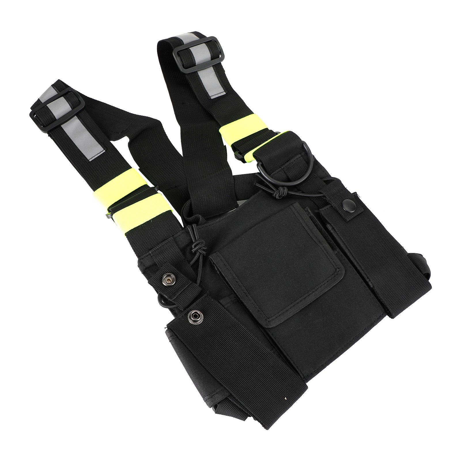 Universal Tactical Multifunctional Chest Harness Bag for Field Operations Radio