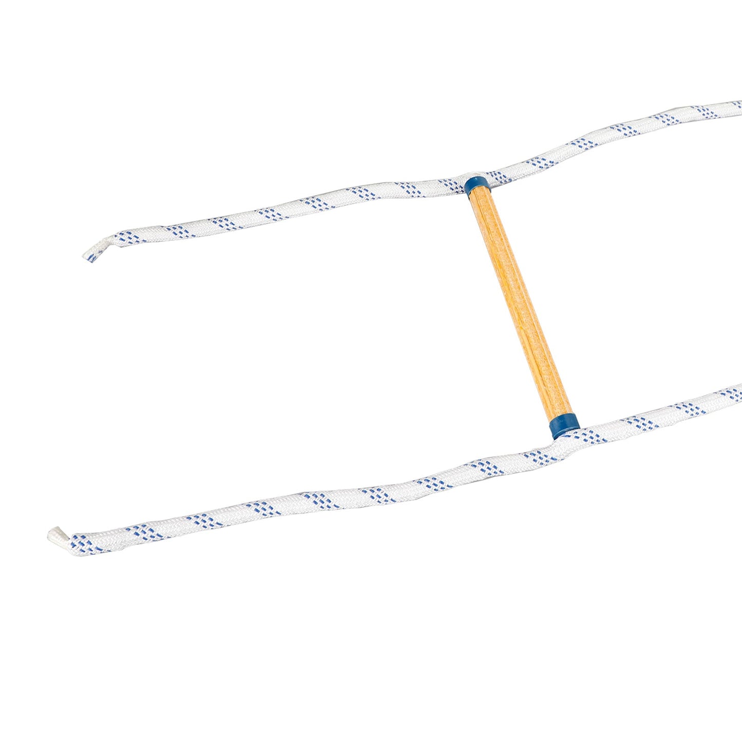 5M (16ft) Folding Fire Escape Ladder for 2-Story Windows, 660 lbs Capacity, Portable Emergency Rope Ladder