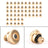 10X/20X/50X Brass Misting Nozzles Water Mister Sprinkle For Cooling System 0.024" 10/24 UNC, 5PCS