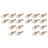 50pcs Misting Nozzles Water Mister Sprinkle For Cooling System 0.012" Quick plug, 20PCS
