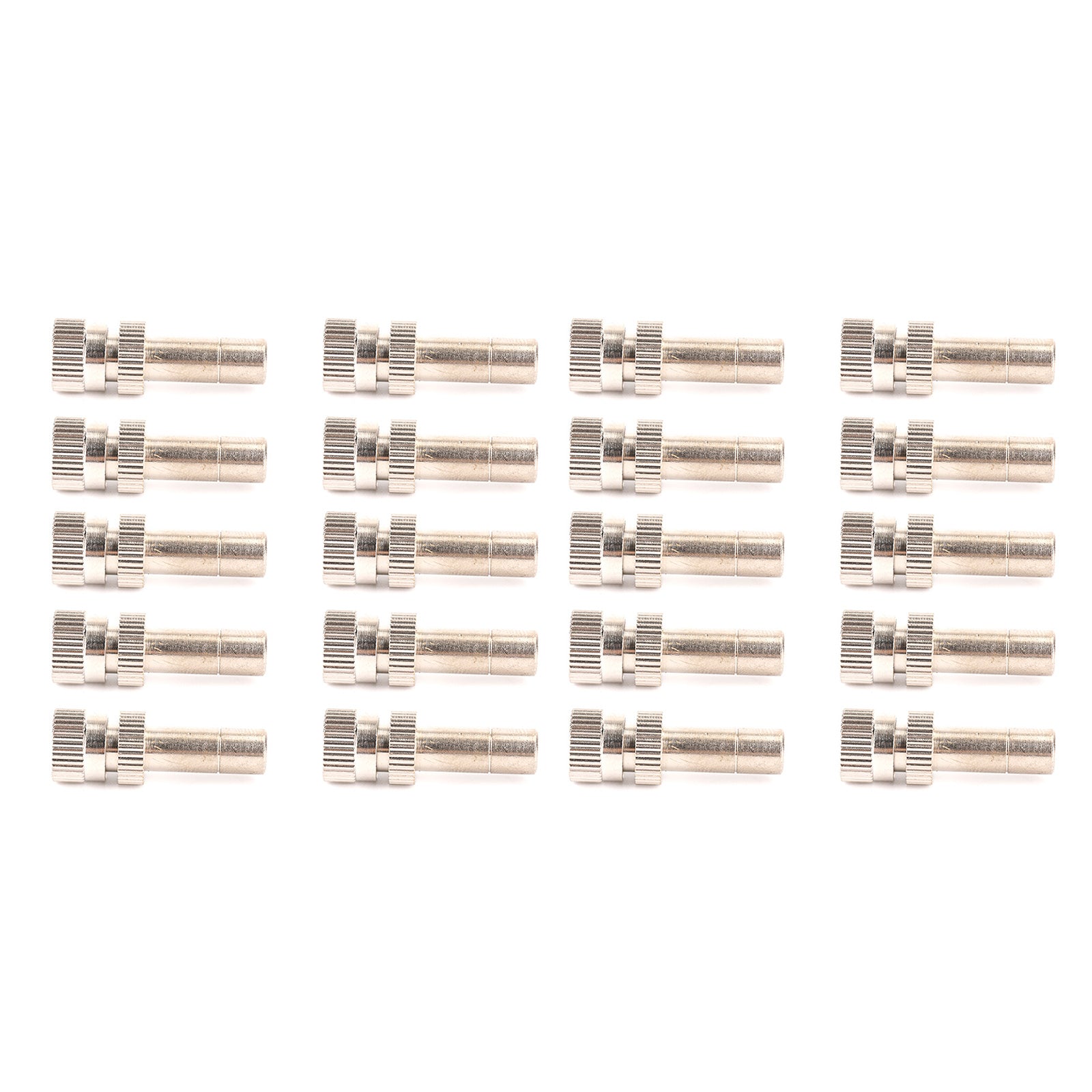 50pcs Misting Nozzles Water Mister Sprinkle For Cooling System 0.012" Quick plug, 20PCS