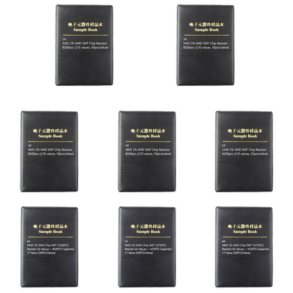0201 0805 1206 0402 0603 1% SMD SMT Chip Resistor 170 Values Sample Book DIY UE
