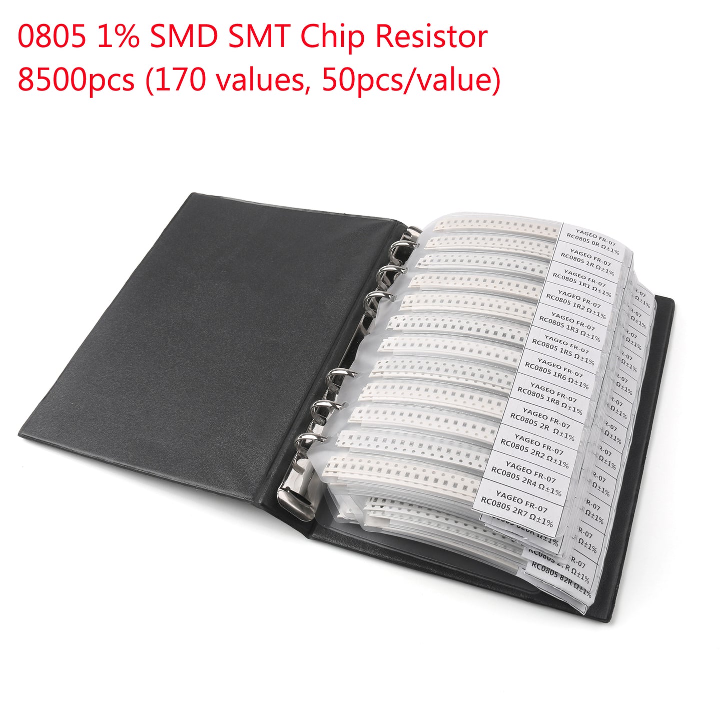 0201 0805 1206 0402 0603 1% SMD SMT Chip Resistor 170 Values Sample Book DIY UE