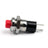 4Pcs RED New Mini Push Button SPST Momentary N/O OFF-ON Switch 10mm Red For Car