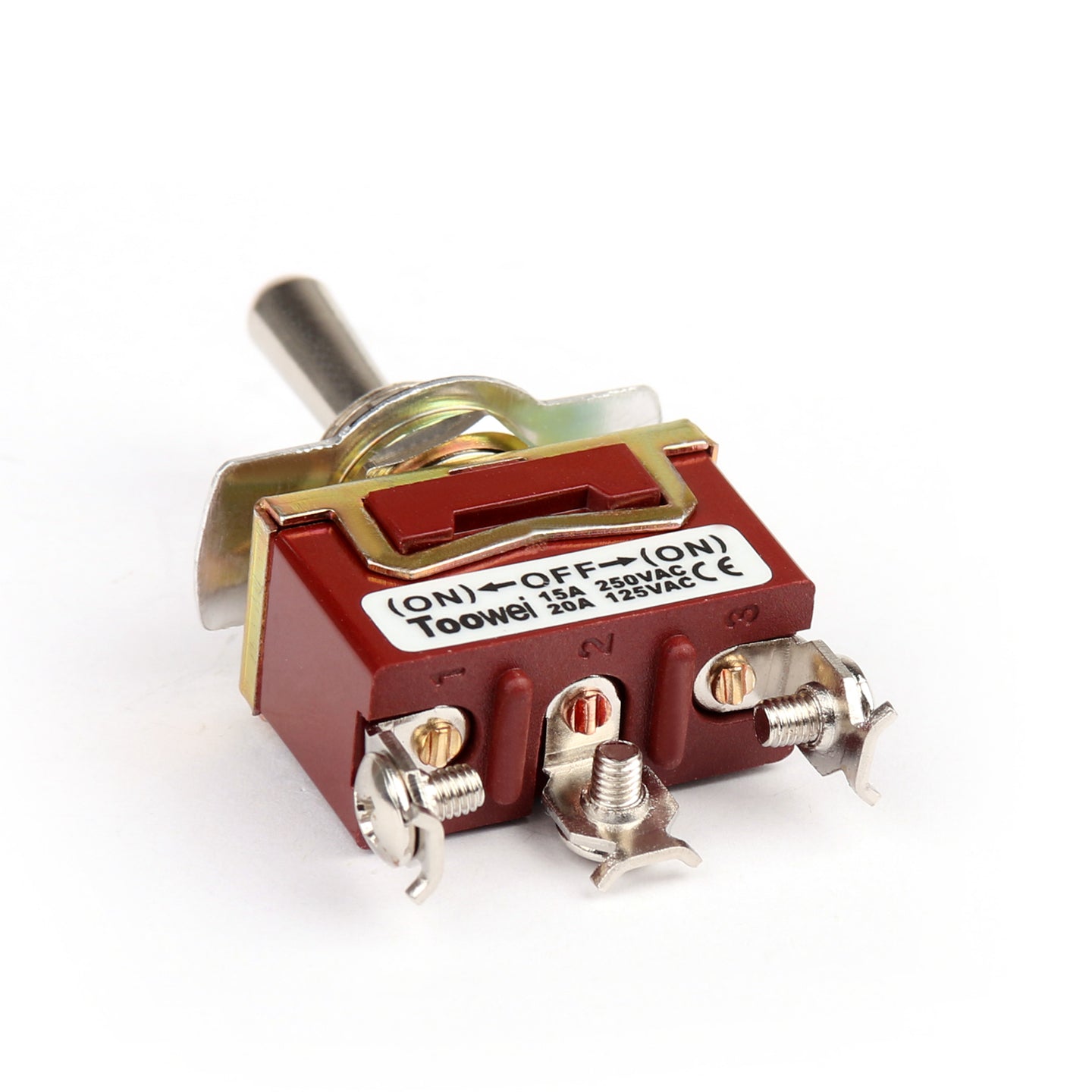 4x Toowei 3 Terminal 3Pin (ON)-OFF-(ON) Toggle Switch Reset SP3T Grade
