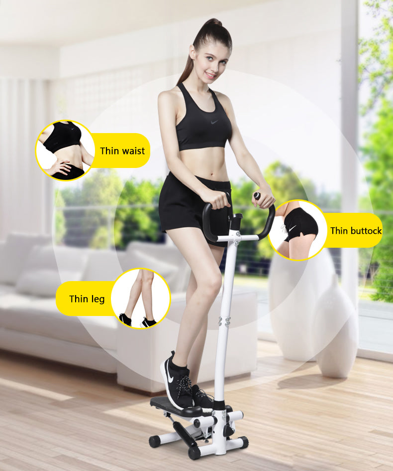 Low-Impact Stepper with Resistance Bands for Full-Body Workout (Copy)