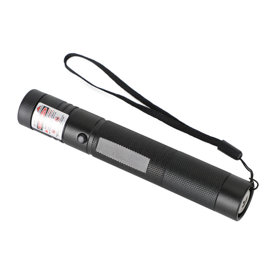 Rechargeable 900Miles Red/Green Laser Pointer Lazer Pen 650nm/532nm Visible Beam, Red