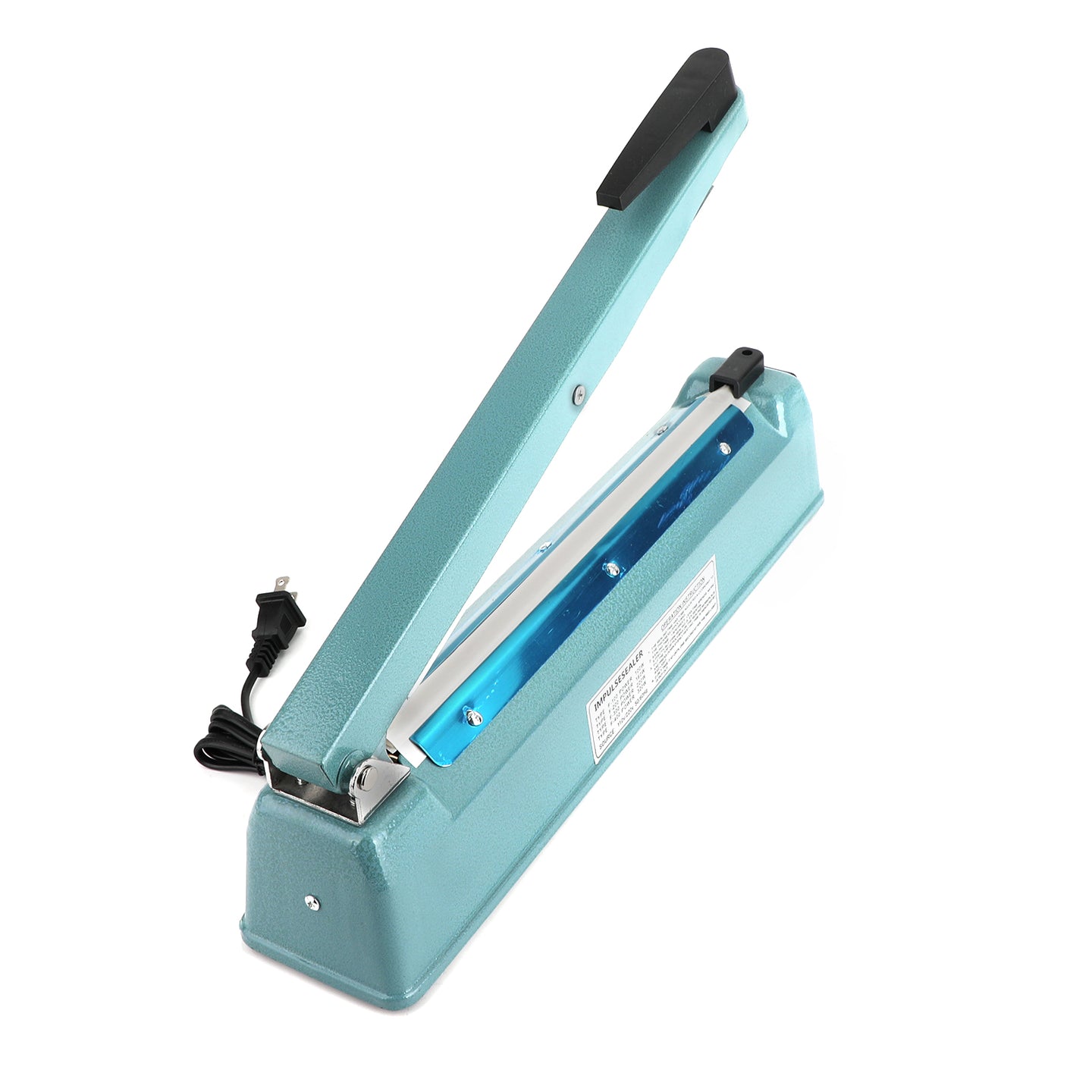 12 inch Hand Impulse Heat Sealer Plastic Bag Film Sealing Machine Metal ABS UE