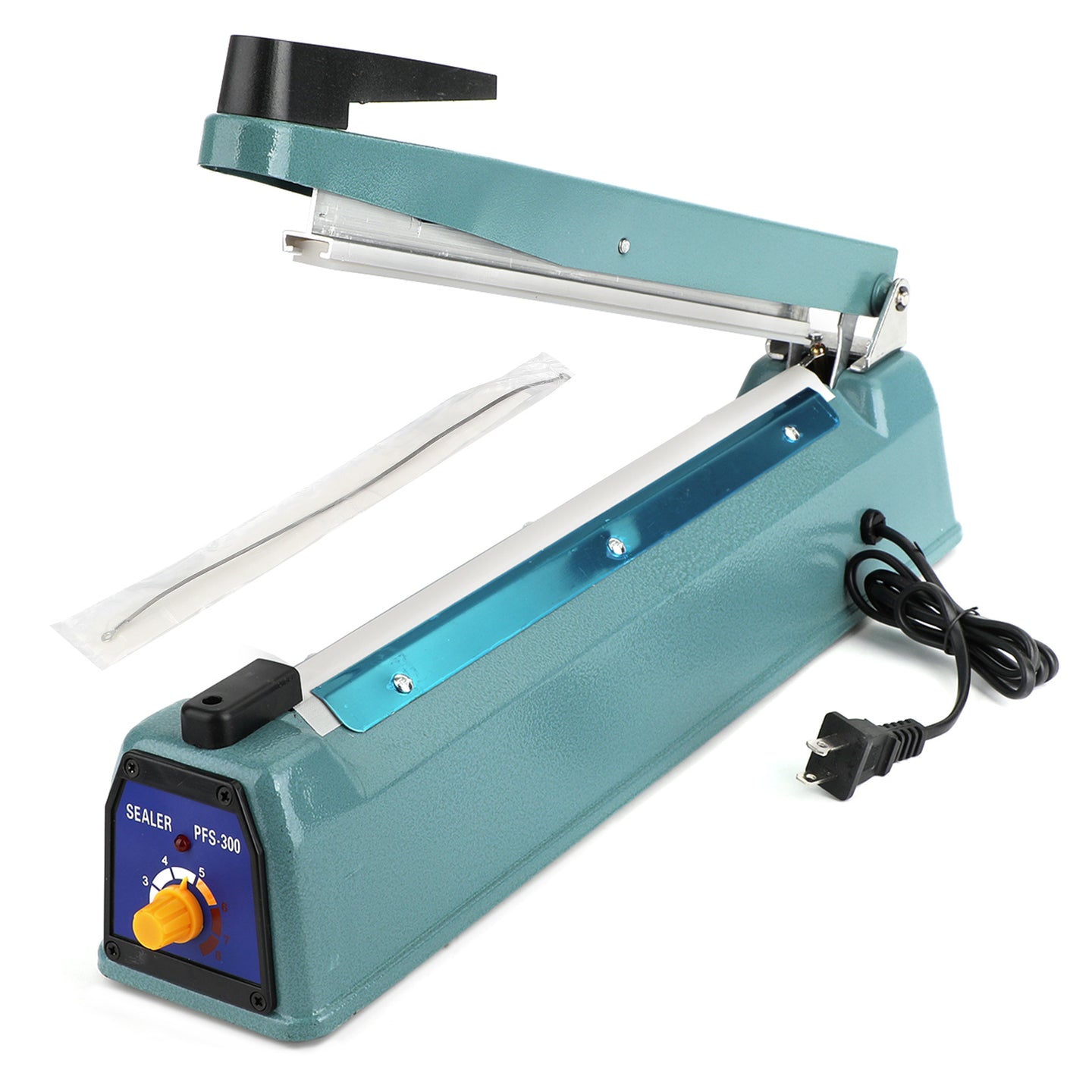 12 inch Hand Impulse Heat Sealer Plastic Bag Film Sealing Machine Metal ABS UE
