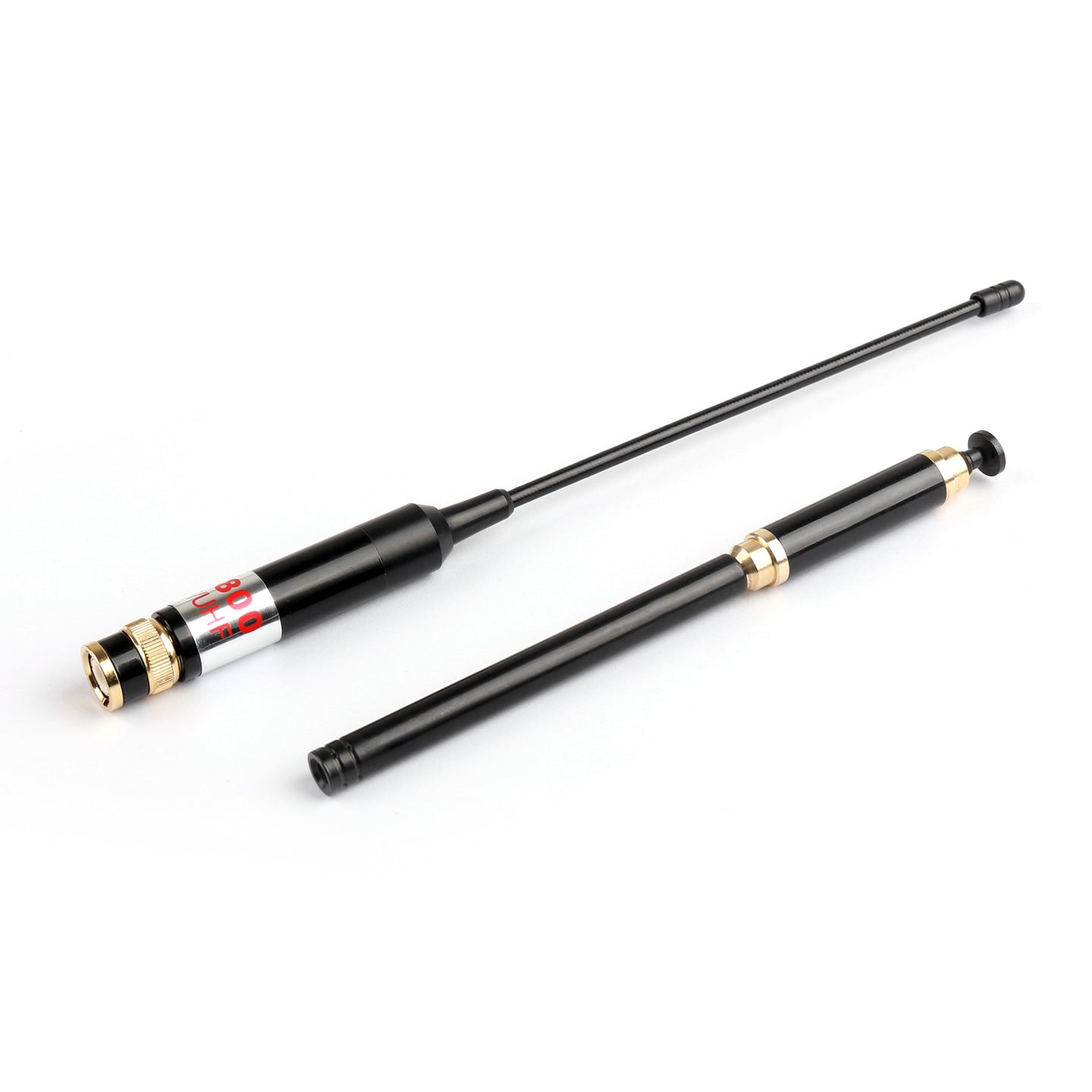 5Pcs AL-800 High Gain Dual Band Extendable Antenna BNC For Icom Yaesu Radio