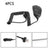 4PCS Handheld Speaker Mic Microphone For YAESU FT817 FT857 FT891 FT991 FT450