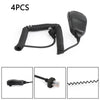 4PCS Handheld Speaker Mic Microphone For YAESU FT817 FT857 FT891 FT991 FT450