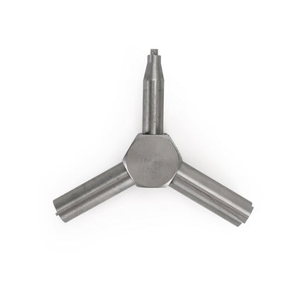 Precision Hex Valve Tool for Gas Cylinders (Stainless Steel)