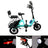 Cyan 350W Electric Trike with Foldable Design & 3 Speeds (Copy)