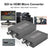 2PCS 1 SDI In to 2 HDMI + SDI Out Mini HD Video Micro Converter Audio Switcher