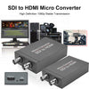 2PCS 1 SDI In to 2 HDMI + SDI Out Mini HD Video Micro Converter Audio Switcher