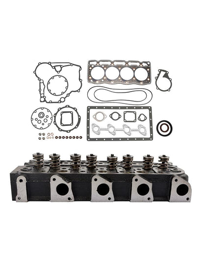 Complete Cylinder Head Assembly with Gasket Kit for Kubota V1505 V1505D 1G091-03044
