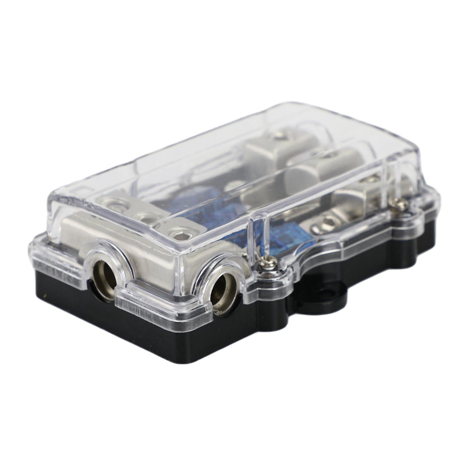 3-Way Mini ANL Blade Fuse Holder – 60A Car Audio Power Distribution Block for Stereo System