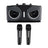 Wireless Bluetooth Speaker – All-in-One Home Theater & Karaoke System with Dual Microphones