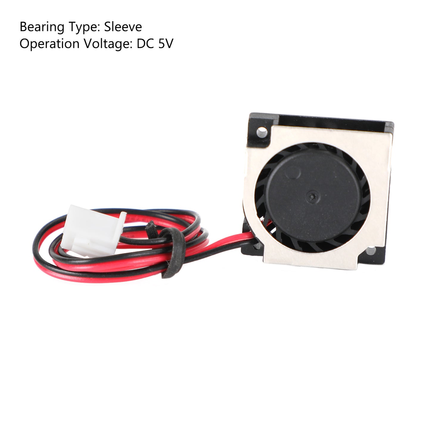 2 Pin Wire 1Pc Brushless DC Cooling Blower Fan 5V 20065VS 20x20x6mm