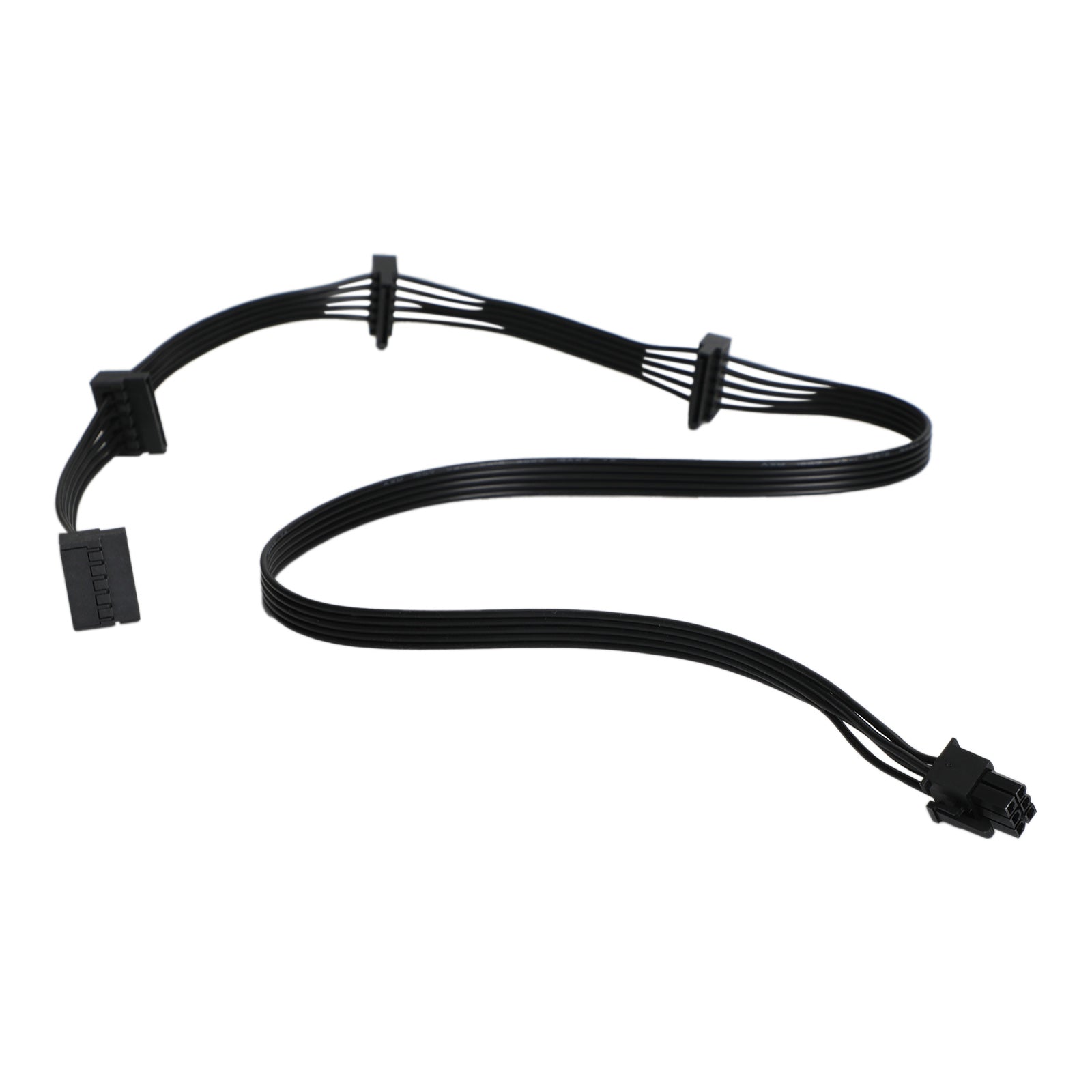 1 PC Cable PCIe GPU 6 Pin to 4 SATA Power Cable PSU fit for Corsair RM1000X