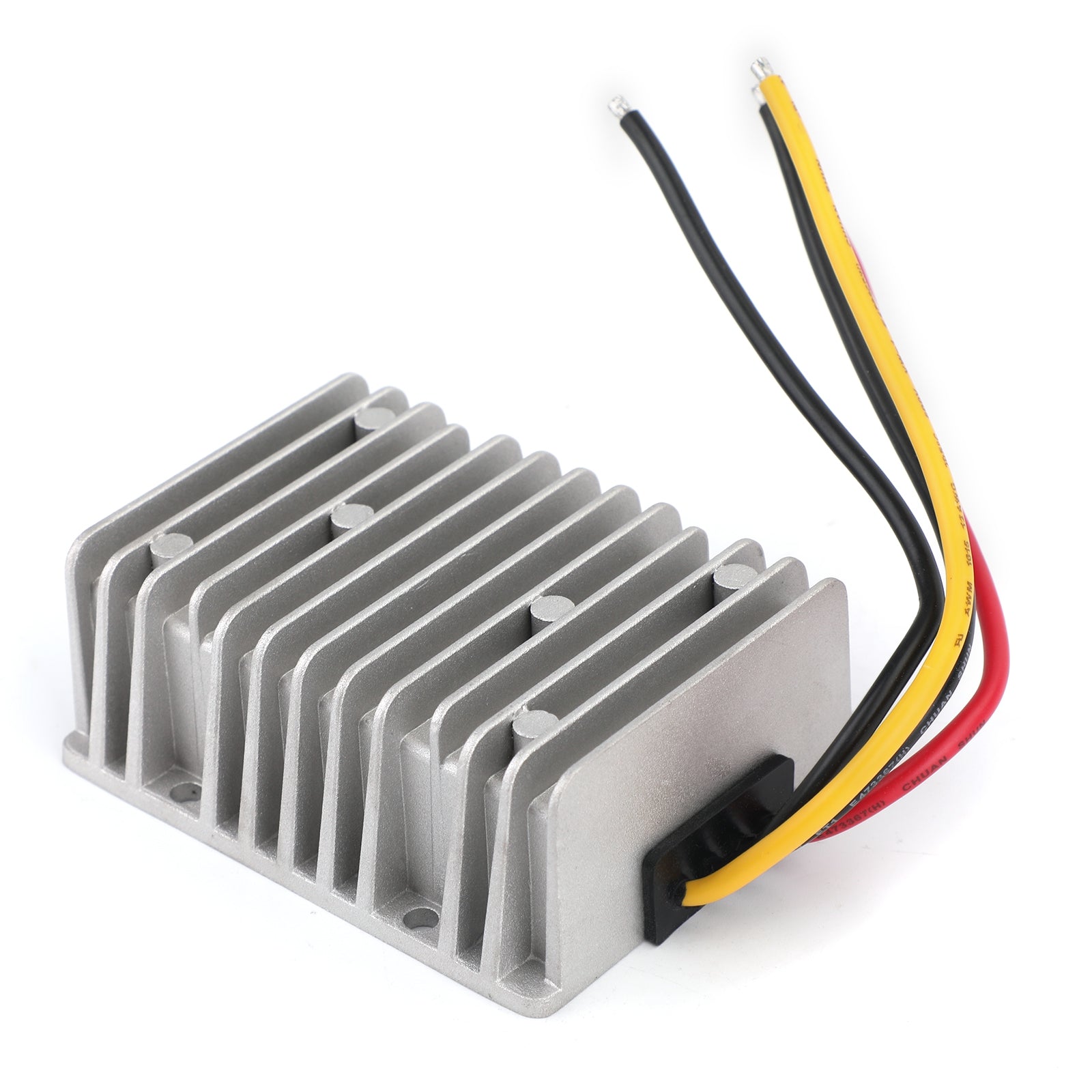 DC-DC Step Down Converter 30-120V to 12V 15A 180W, IP68 Waterproof Power Regulator for Golf Cart, Boat & Solar