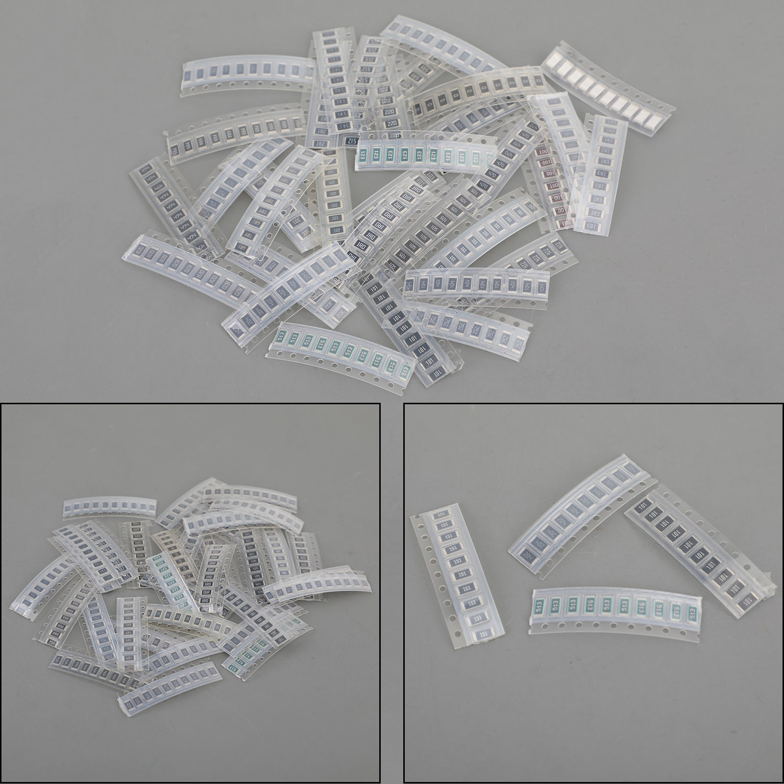 330PCS 2010 SMD Resistor Assorted Kit 1R-1M Ohm 5% 33 Values x 10PCS
