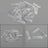 330PCS 2010 SMD Resistor Assorted Kit 1R-1M Ohm 5% 33 Values x 10PCS