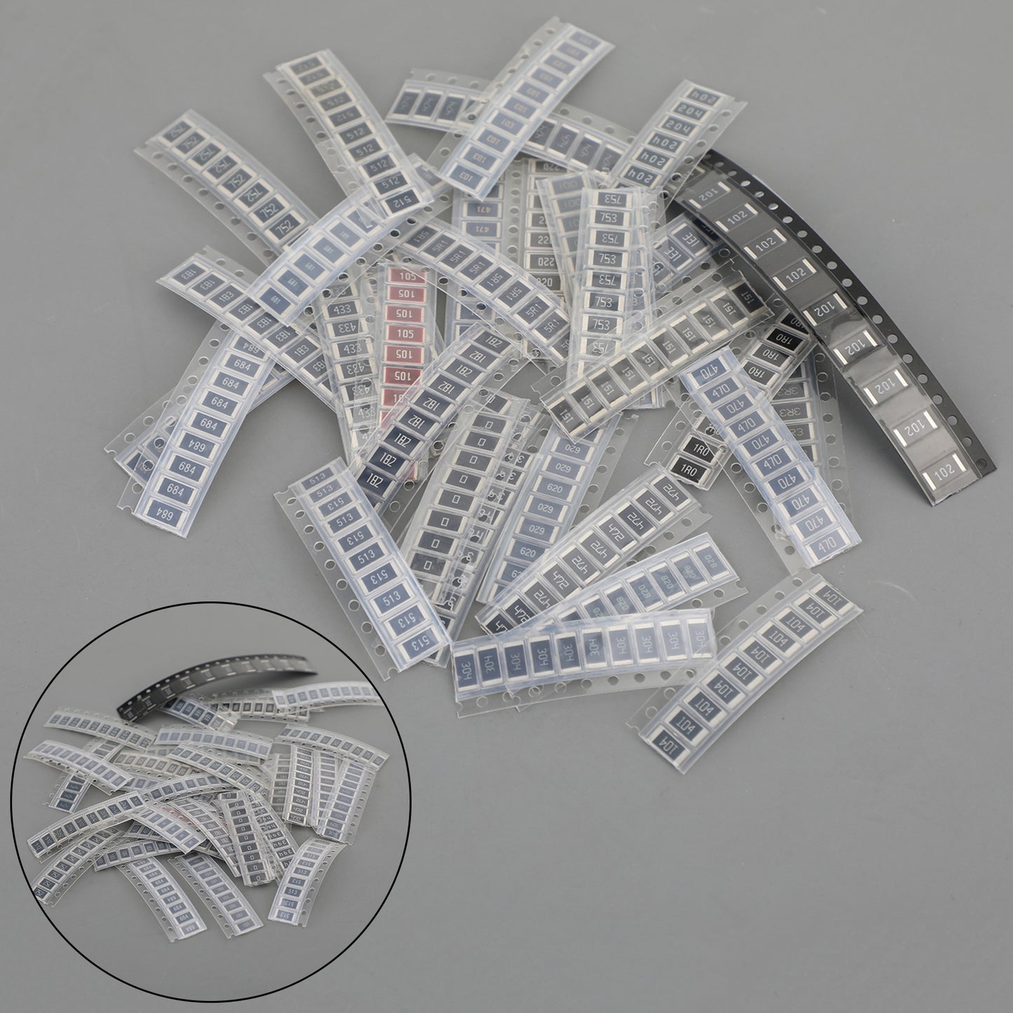 1210/2010/2512/1812 SMD Resistor Assorted Kit 1R-1M Ohm 5% 33 Values, 2512(330PCS)