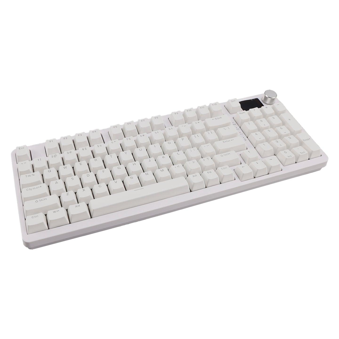 98-Key 2.4G Wireless Bluetooth Three-Mode Mechanical Keyboard RGB Hot-Swappable