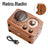 Retro Bluetooth Speaker – Vintage Style Mini Radio with Multifunction Music Player for Home & Travel