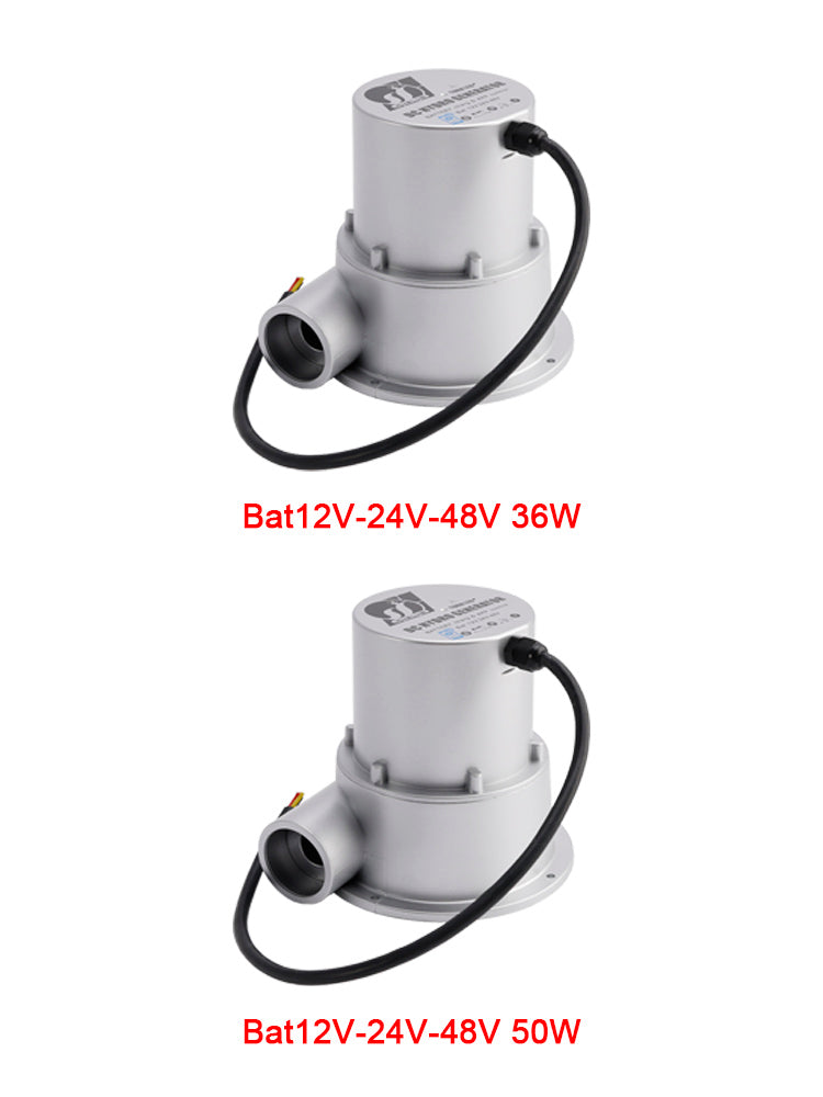 Water Flow Turbine Hydroelectric Generator Bat12V-24V-48V AC Power Generation