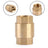 DN20 3/4" NPT In-Line Check Valve Brass Spring Loaded Inline 200PSI