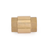 DN20 3/4" NPT In-Line Check Valve Brass Spring Loaded Inline 200PSI