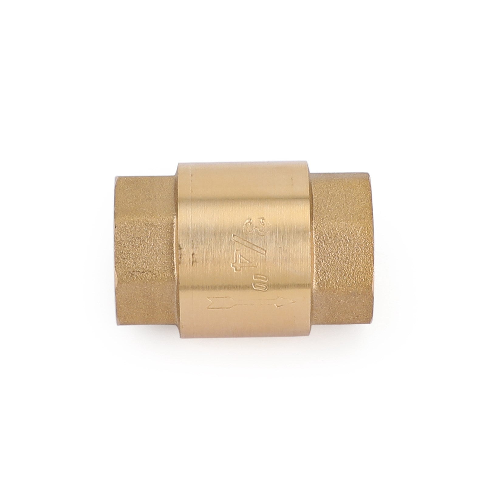 DN20 3/4" NPT In-Line Check Valve Brass Spring Loaded Inline 200PSI
