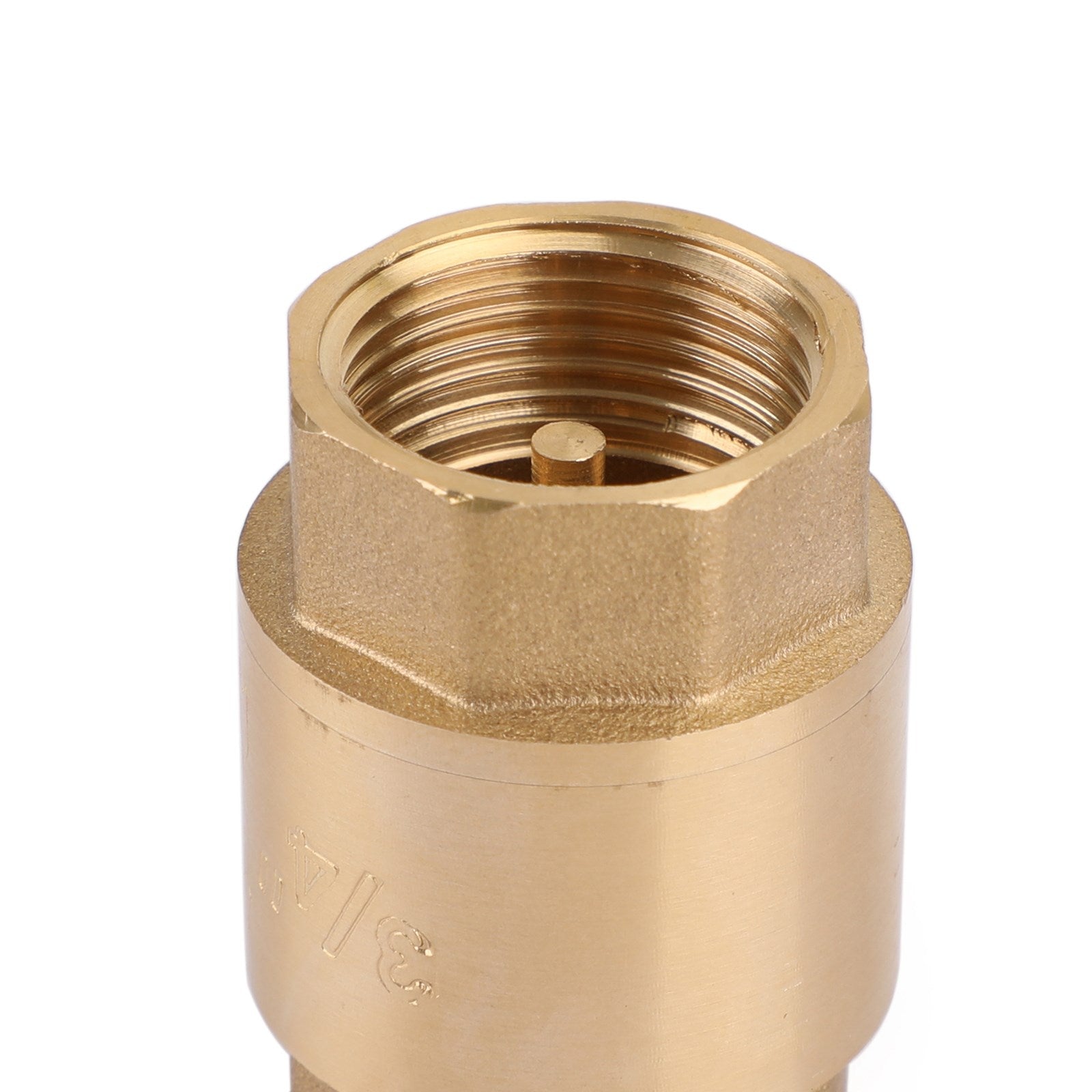 DN20 3/4" NPT In-Line Check Valve Brass Spring Loaded Inline 200PSI