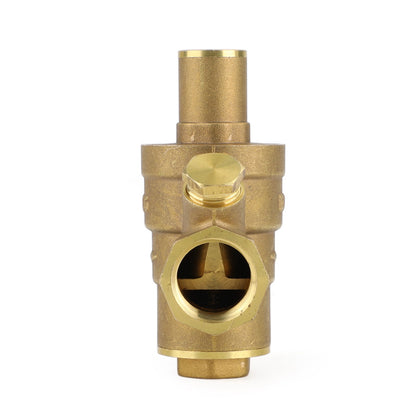 DN15 Brass Adjustable 1/2 Water Pressure Regulator Reducer With Gauge Meter