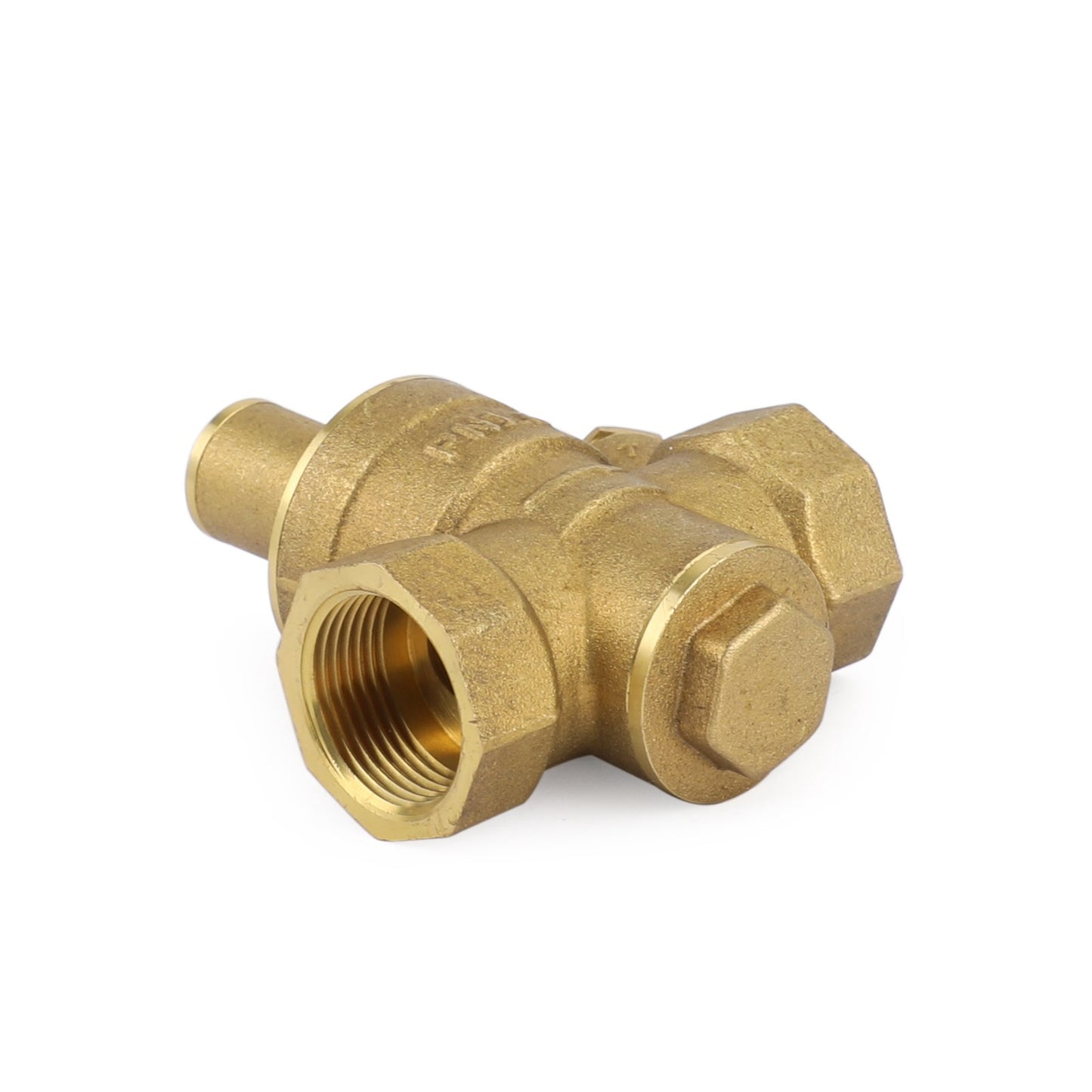DN20 3/4" Brass Adjustable Water Pressure Reducing Regulator Valves With Gauge