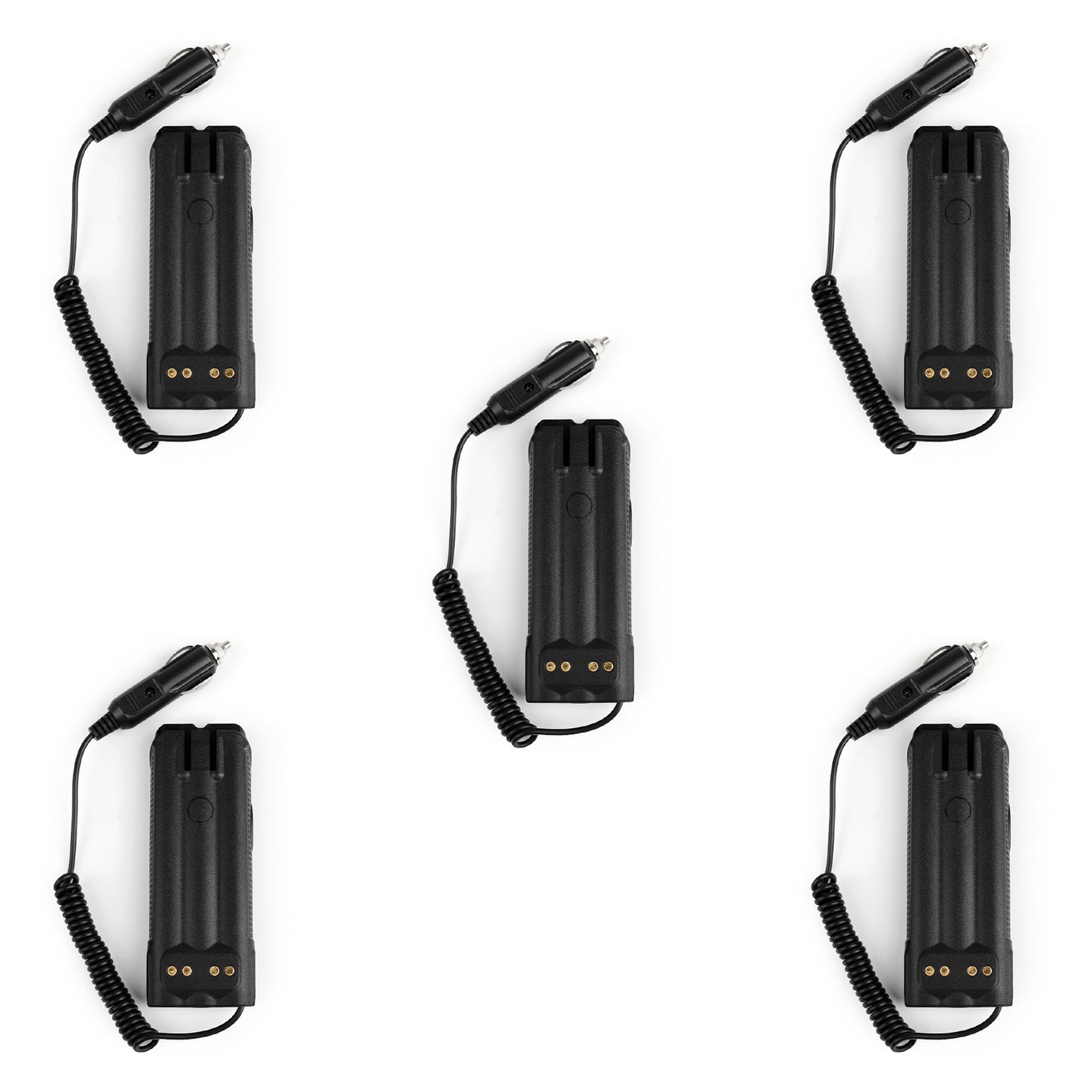5x Car Charger Battery Eliminator For XTS3000/5000/3500 MTP200 2-Way