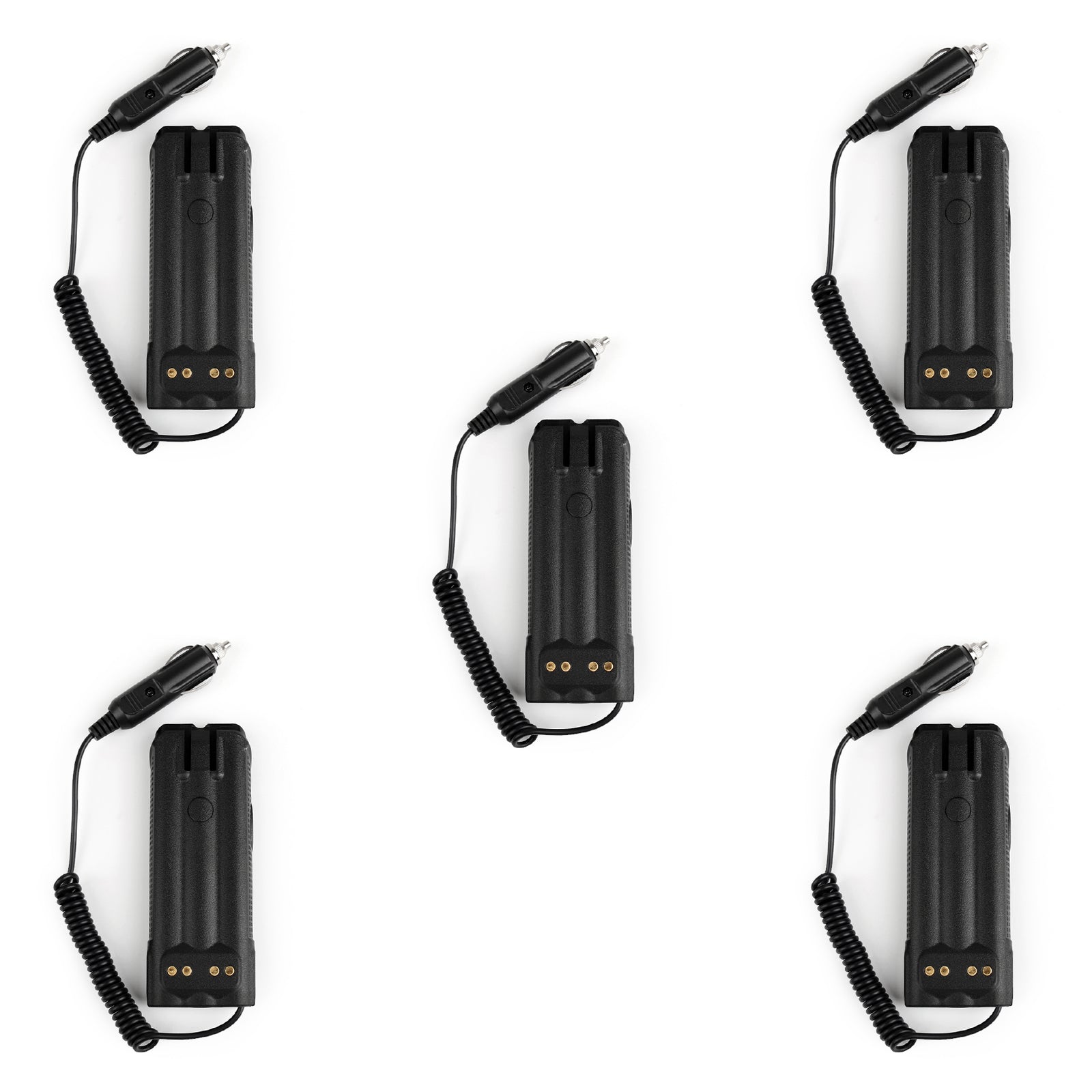 5x Car Charger Battery Eliminator For XTS3000/5000/3500 MTP200 2-Way
