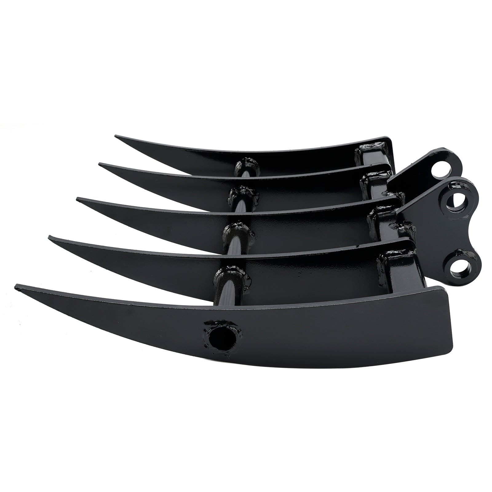 Alloy Steel Rake Attachment for Mini Excavators – Small Digger Excavator Tool