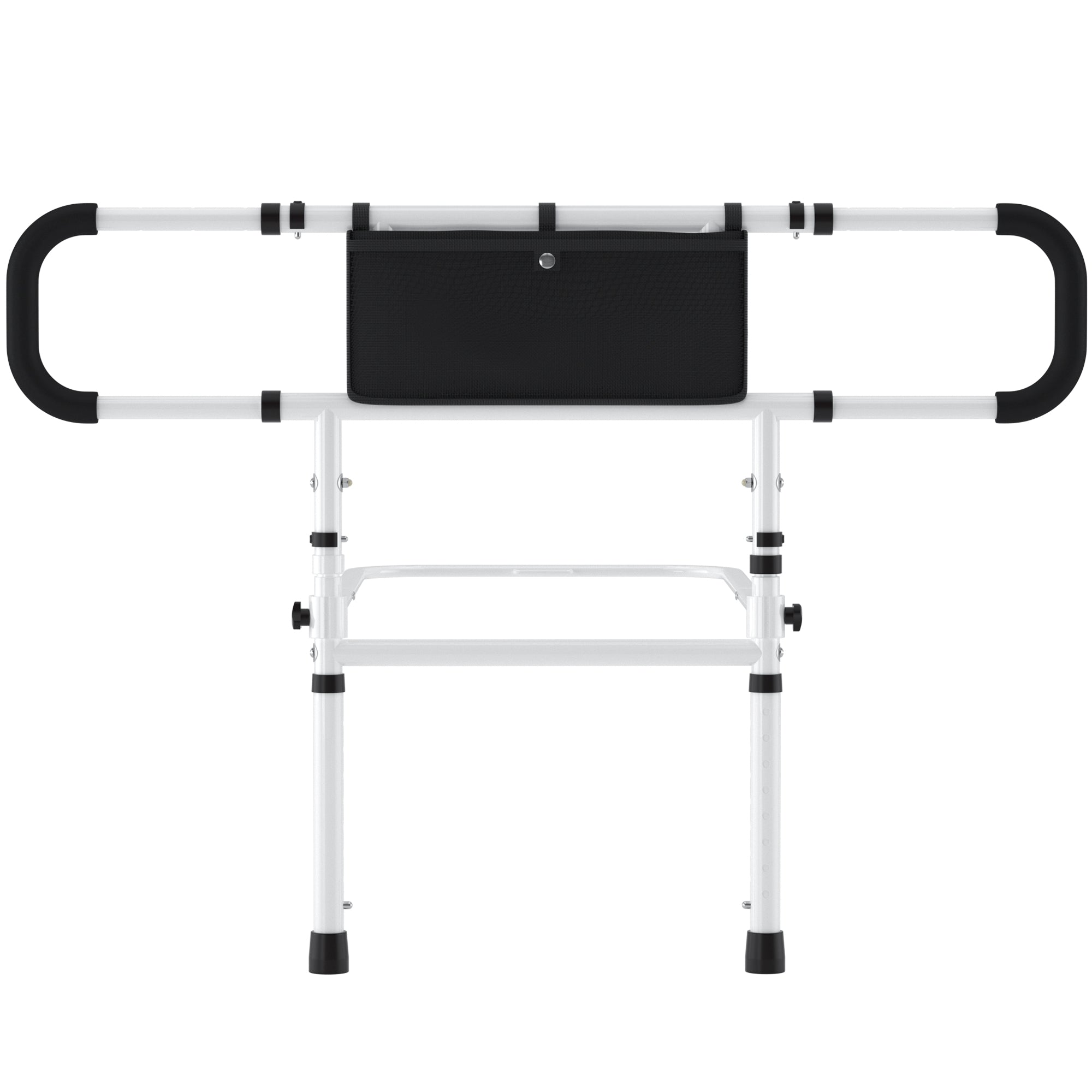 Bed Side Rail Mobility Aid Guard punch-free and foldable bedside handrails for getting up