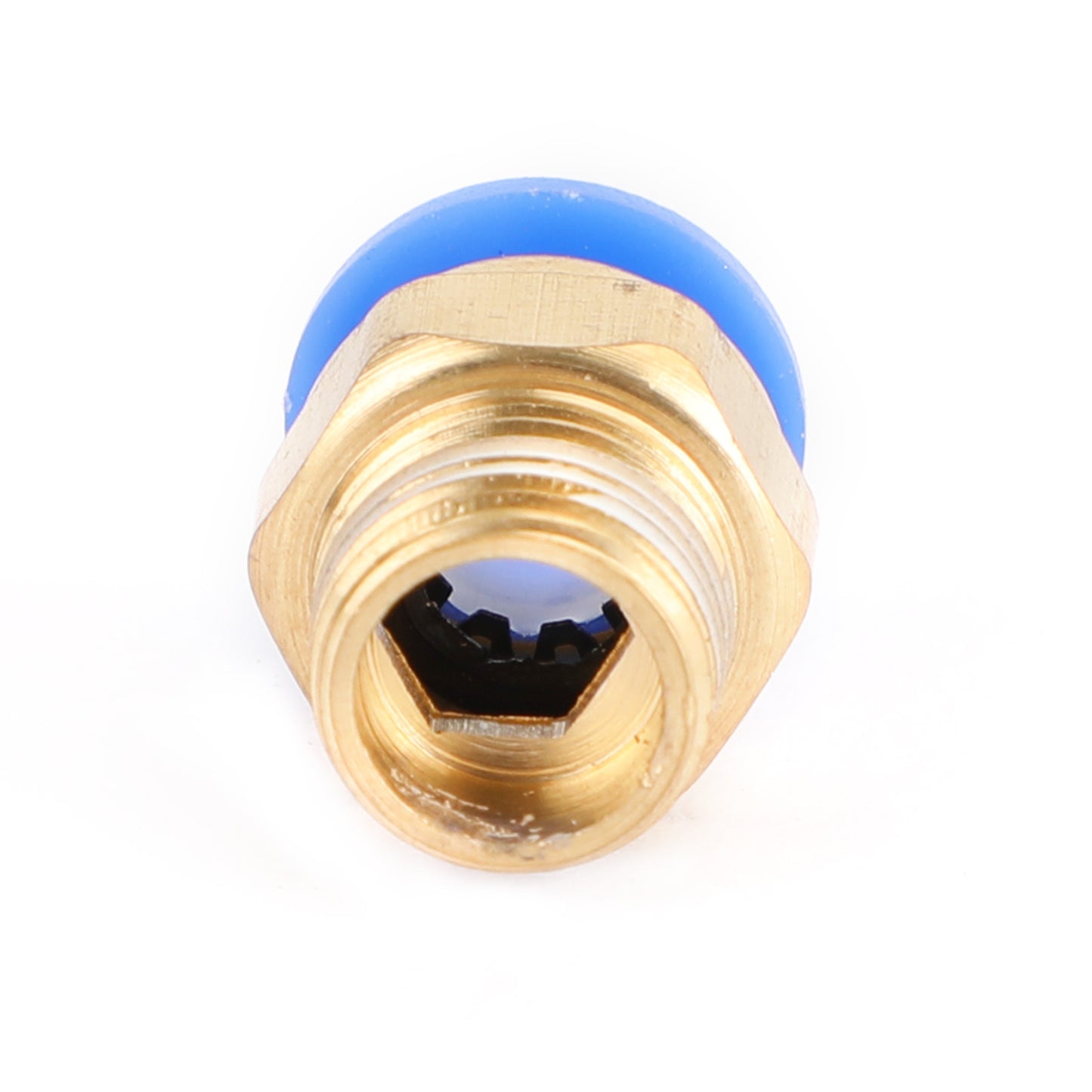 Male Straight Push In To Connect Air Fitting Tube OD 4/6mm x NPT 1/4 1/8", 6mm / 1/8"