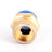 Male Straight Push In To Connect Air Fitting Tube OD 4/6mm x NPT 1/4 1/8", 6mm / 1/4"