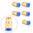 5Pcs Male Straight Push In To Connect Air Fitting Tube OD 4mm x NPT 1/8"