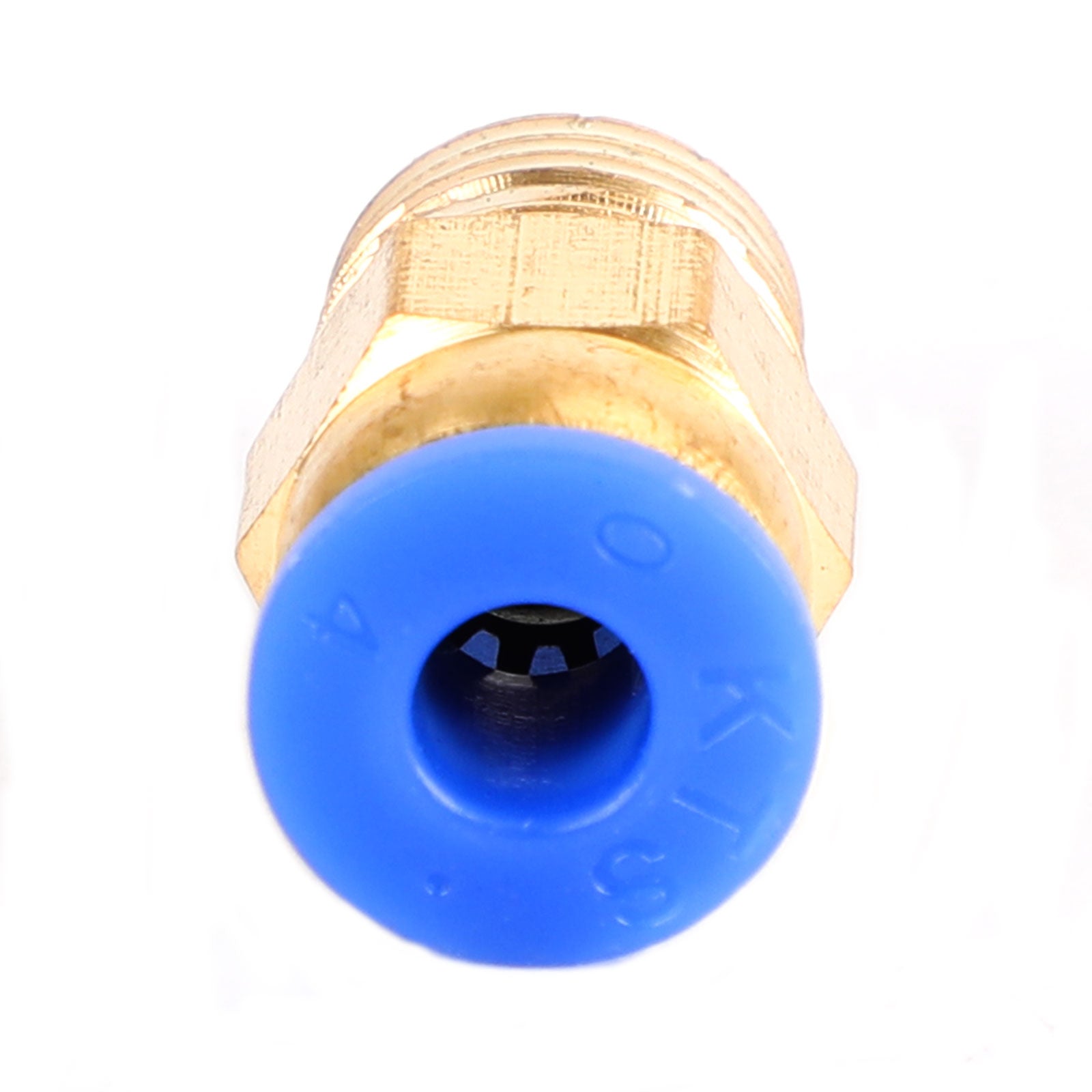 5Pcs Male Straight Push In To Connect Air Fitting Tube OD 4mm x NPT 1/8"