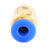 5Pcs Male Straight Push In To Connect Air Fitting Tube OD 4mm x NPT 1/8"