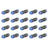 20Pcs Air Pneumatic 1/4" to 1/4" Straight Push in Connectors Quick