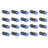 20Pcs Air Pneumatic 1/4" to 1/4" Straight Push in Connectors Quick