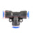10PCS Pneumatic Air Quick Push to Connect Fitting 6 mm OD T Tee Tube 6mm US